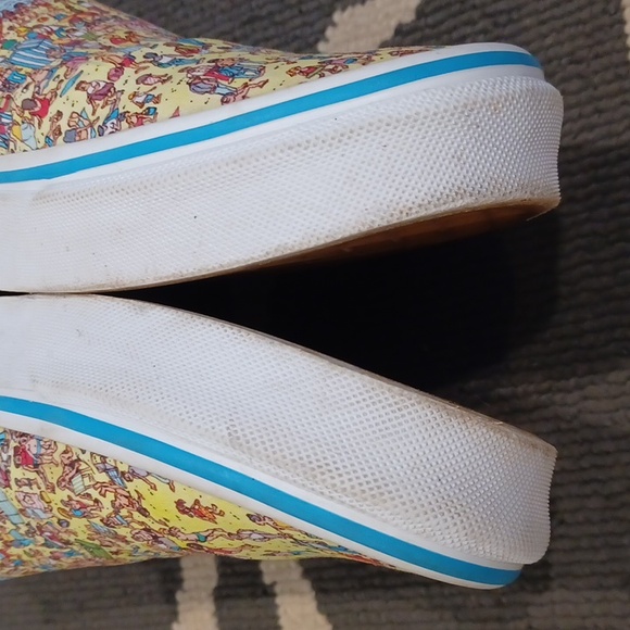 Vans Classic Where's Waldo Slip on Sneakers Limited Edition Women's 10 - Picture 11 of 16